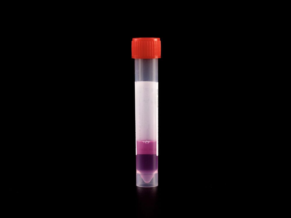 Kelabscience 10ml Virus Sampling Tube with Red Cap and Sample Medium