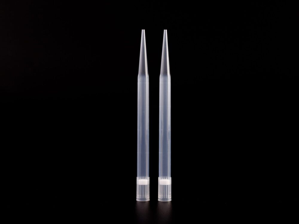 Kelabscience 5ml Long Filter Pipette Tips with Built-in Filter, Upright View